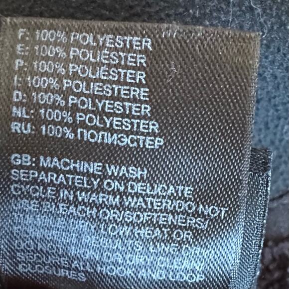 NORTHFACE Black Zip-up Fleece Jacket - Picture 11 of 12